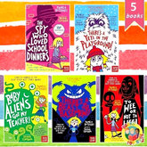 Pamela Buchart 5 Books Set (Baby Aliens, The Spy, To Wee, There'S A Yeti, There'S A Beast)